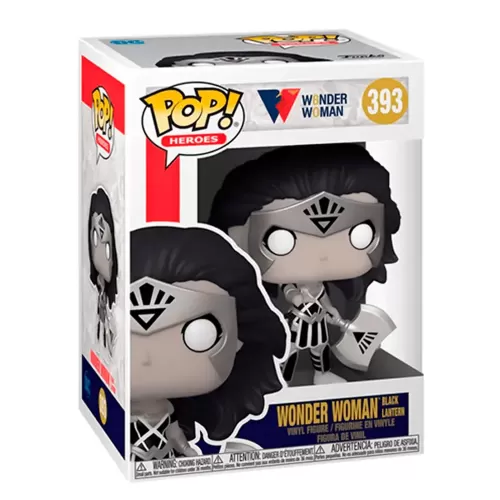 Funko Pop! Heroes: Wonder Woman 80th Anniversary - Wonder Woman Black Lantern #393