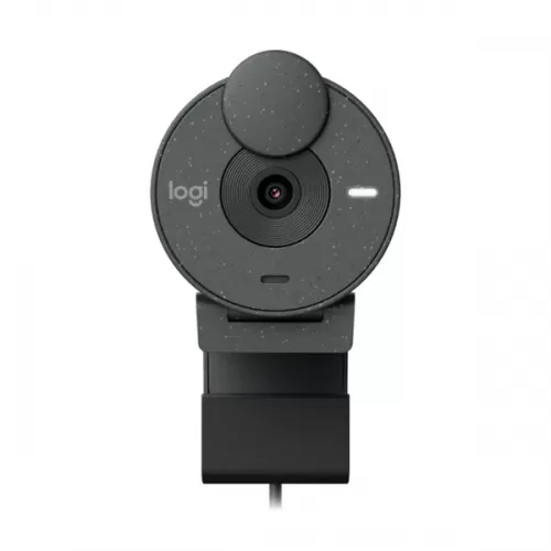 WEBCAM LOGITECH BRIO 300 | FULL HD | 1080p-30fps | NEGRO