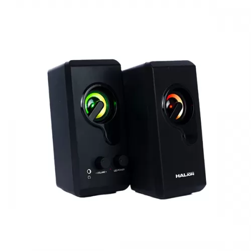 PARLANTE 2.0 HALION HA-S328 | 3.5MM | USB | RGB