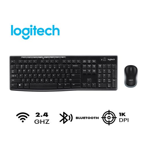 KIT LOGITECH MK270 WIRELESS TECLADO Y MOUSE INALAMBRICO
