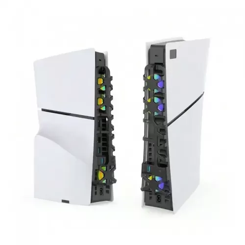 COOLER PARA PS5 SLIM RGB COOLING FAN DOBE TP5-3538S NEGRO