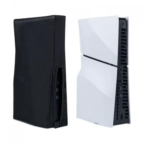 FUNDA  ANTIPOLVO  NEGRA PARA  PS5 SLIM
