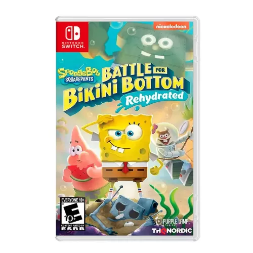 BOB ESPONJA SPONGEBOB SQUAREPANTS BATTLE FOR BIKINI BOTTOM REHYDRATED NINTENDO SWITCH
